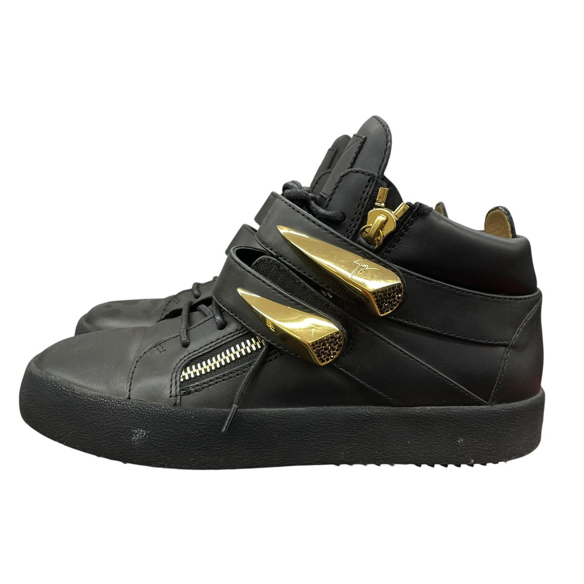 GIUSEPPE ZANOTTI ハイカットスニーカー 古着・中古-3枚目のアイテム画像