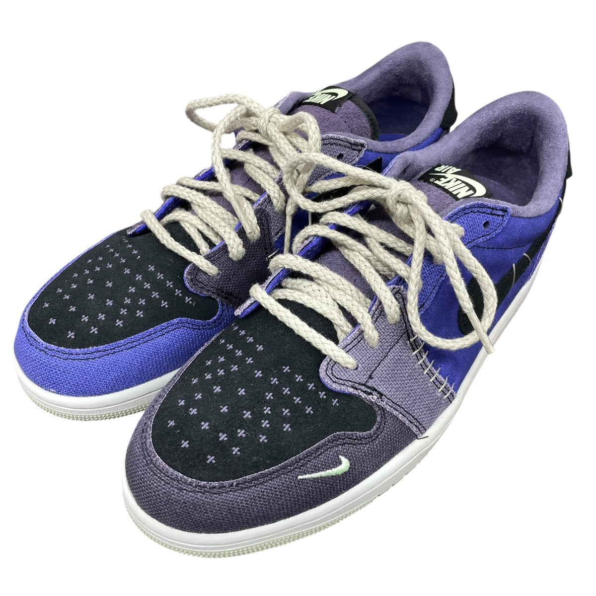 NIKE ×Zion Williamson Air Jordan 1 Low OG Voodoo AlternateスニーカーIH2309-500 古着・中古-1枚目のアイテム画像