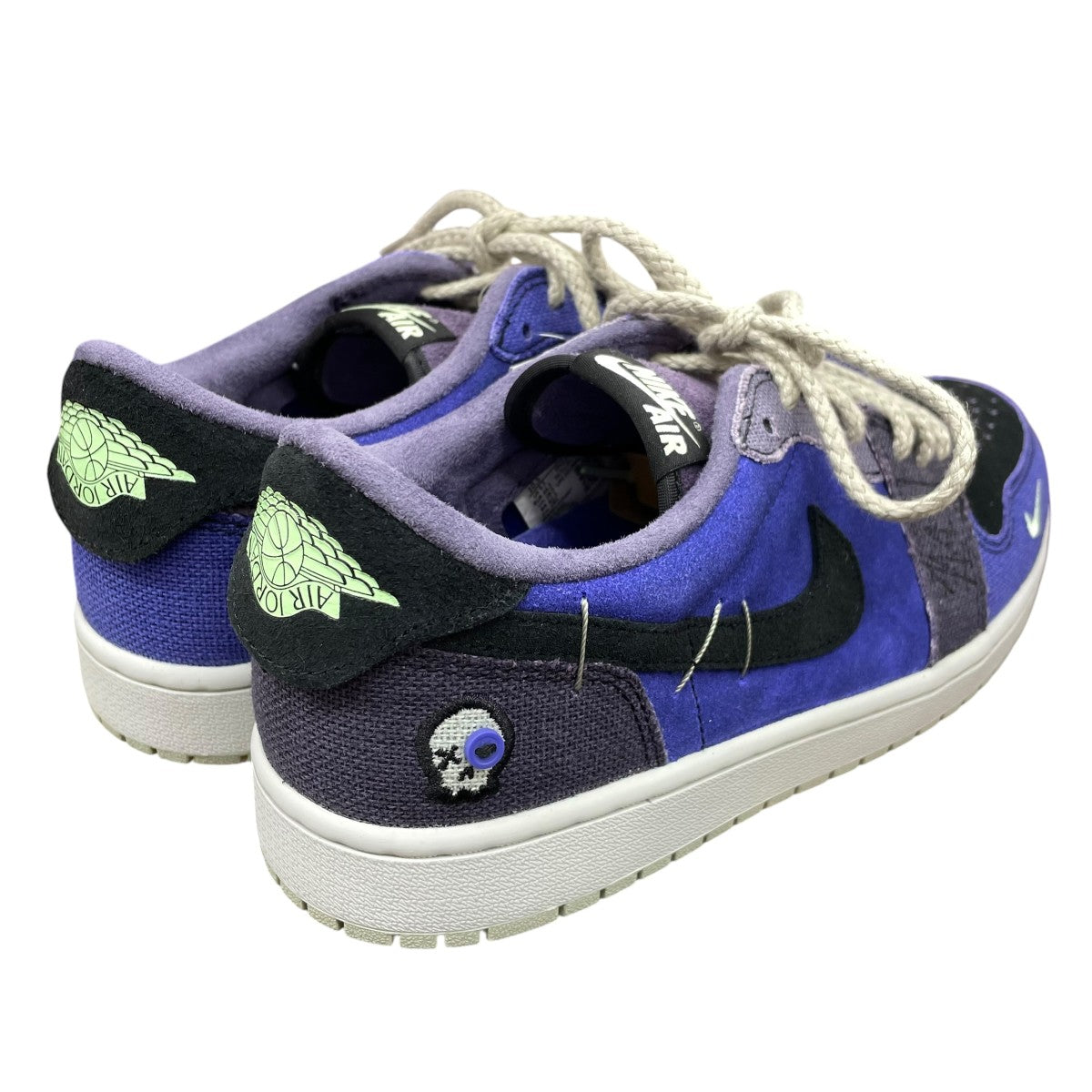 NIKE ×Zion Williamson Air Jordan 1 Low OG Voodoo AlternateスニーカーIH2309-500 古着・中古-2枚目のアイテム画像