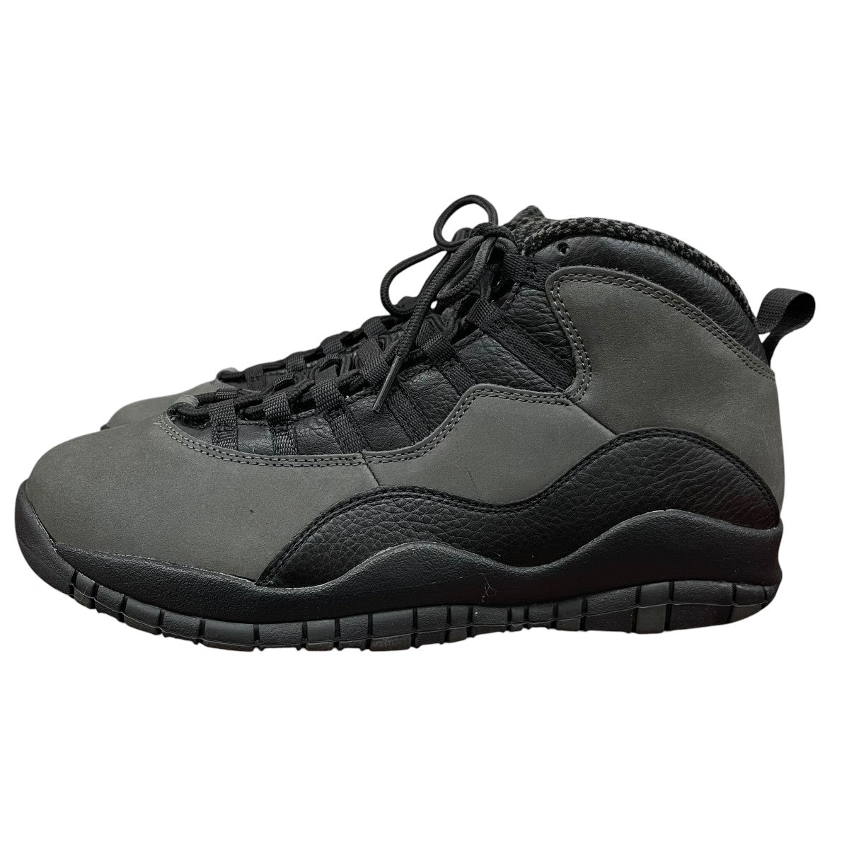 NIKE Air Jordan 10 Retro Shadow Charred Grey BlackスニーカーHJ6779-001 古着・中古-3枚目のアイテム画像