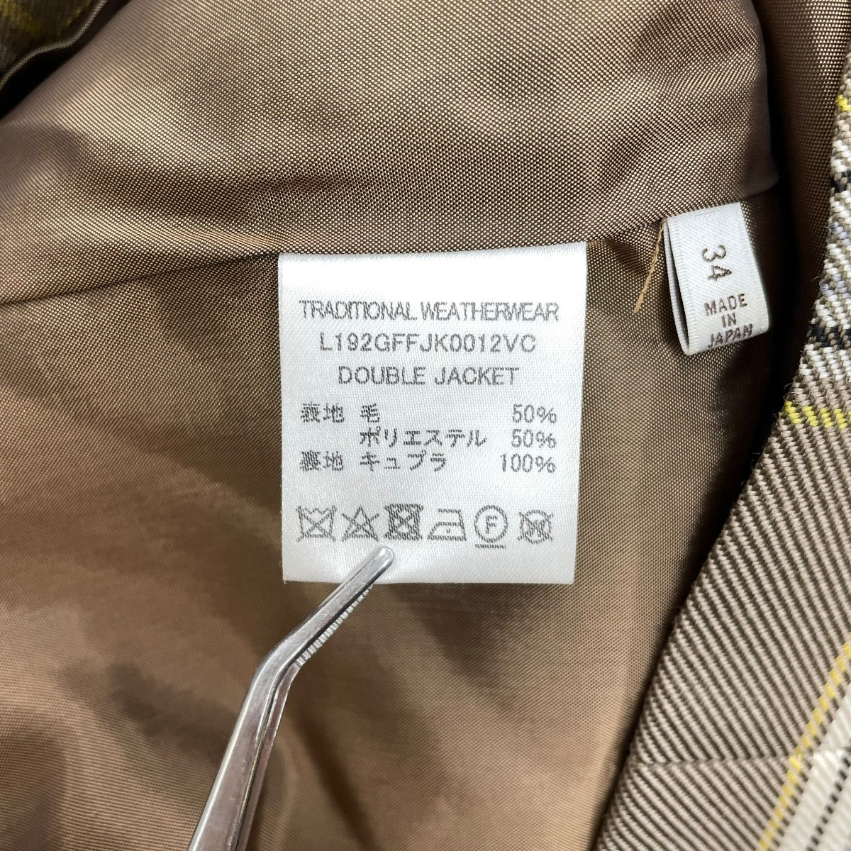 チェックジャケット