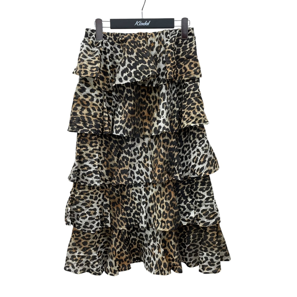 Sheer Voile Maxi Flounce Skirt