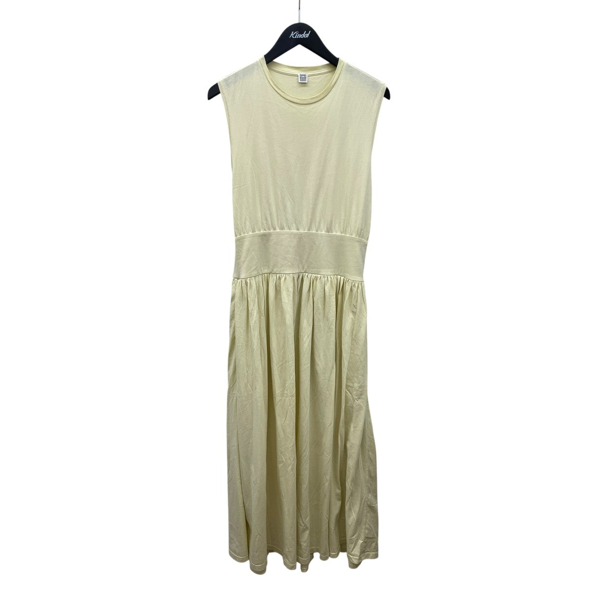 toteme sleeveless cotton tee dressノースリーブワンピース232-6022-770