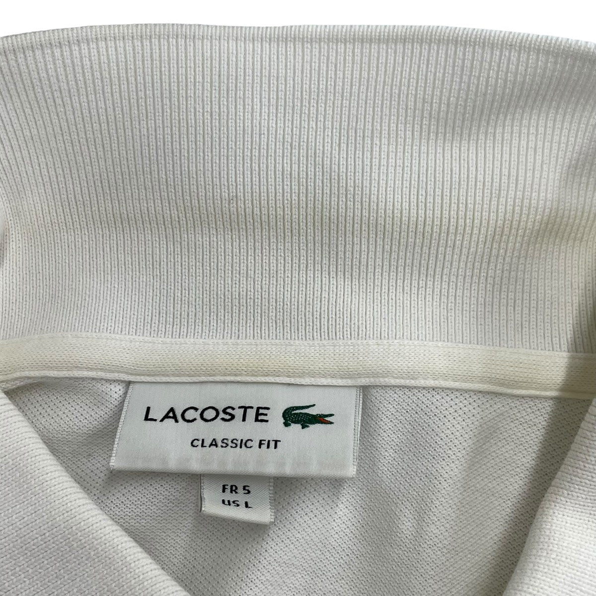 LACOSTE ポロシャツ 古着・中古-5枚目のアイテム画像
