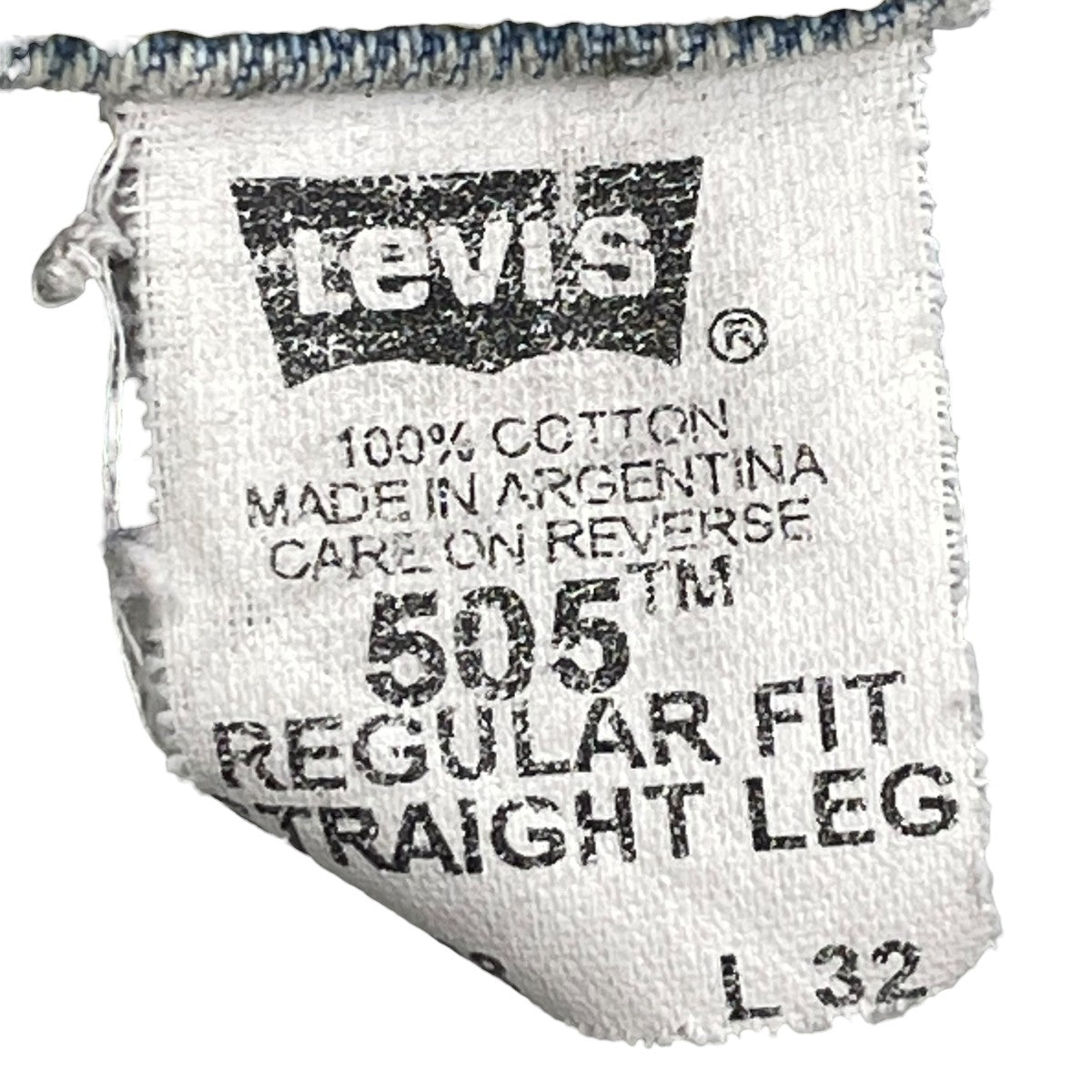 LEVI’S 505デニムパンツ 古着・中古-7枚目のアイテム画像