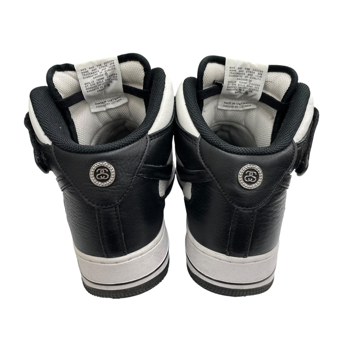 NIKE×stussy AIR FORCE 1 07 MID SPハイカットスニーカーDJ7840-002 古着・中古-2枚目のアイテム画像