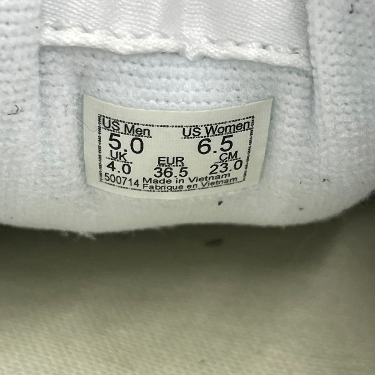 VANS スニーカーVN0009QC6BT 古着・中古-7枚目のアイテム画像