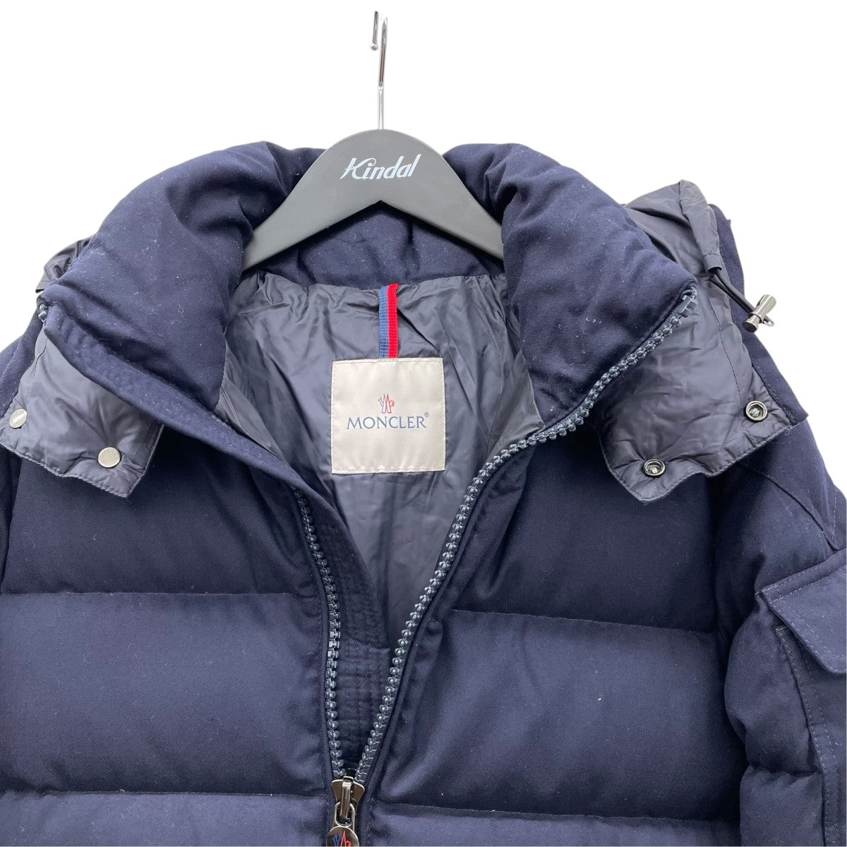 MONCLER モンジュネーブルウールダウンジャケットE2094033805 古着・中古-3枚目のアイテム画像
