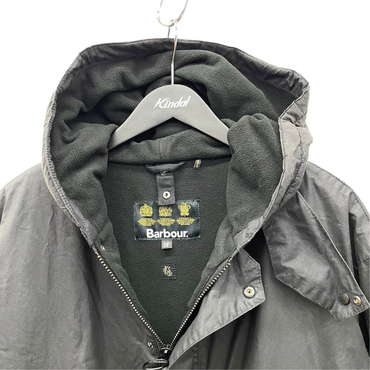 Hooded Transport jaketワックスドジャケットMWX1971BK11