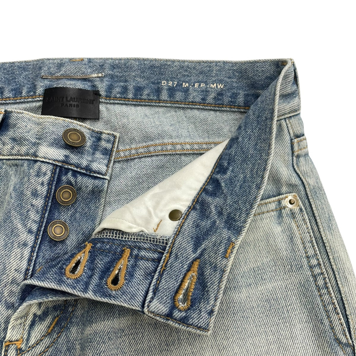 Saint Laurent Paris デニムパンツ670614 Y372K 古着・中古-3枚目のアイテム画像