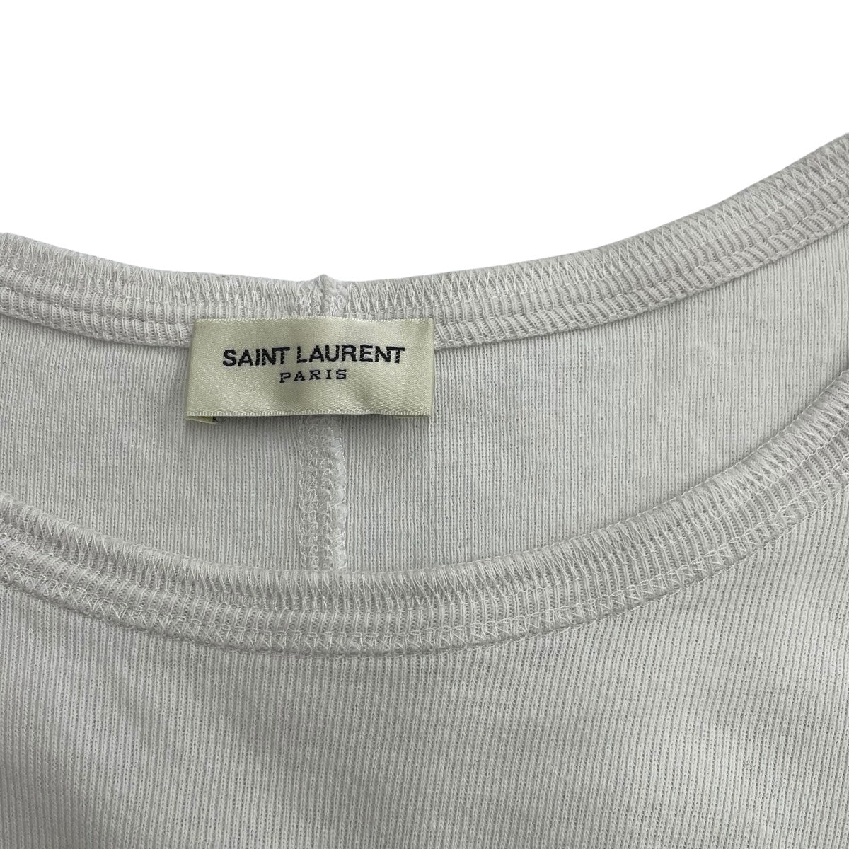 Saint Laurent Paris ヴィンテージロゴ半袖カットソー667856 Y36JG 古着・中古-5枚目のアイテム画像