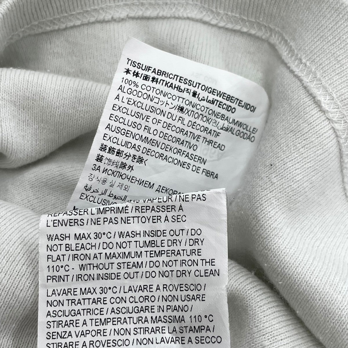 Saint Laurent Paris ヴィンテージロゴ半袖カットソー667856 Y36JG 古着・中古-7枚目のアイテム画像