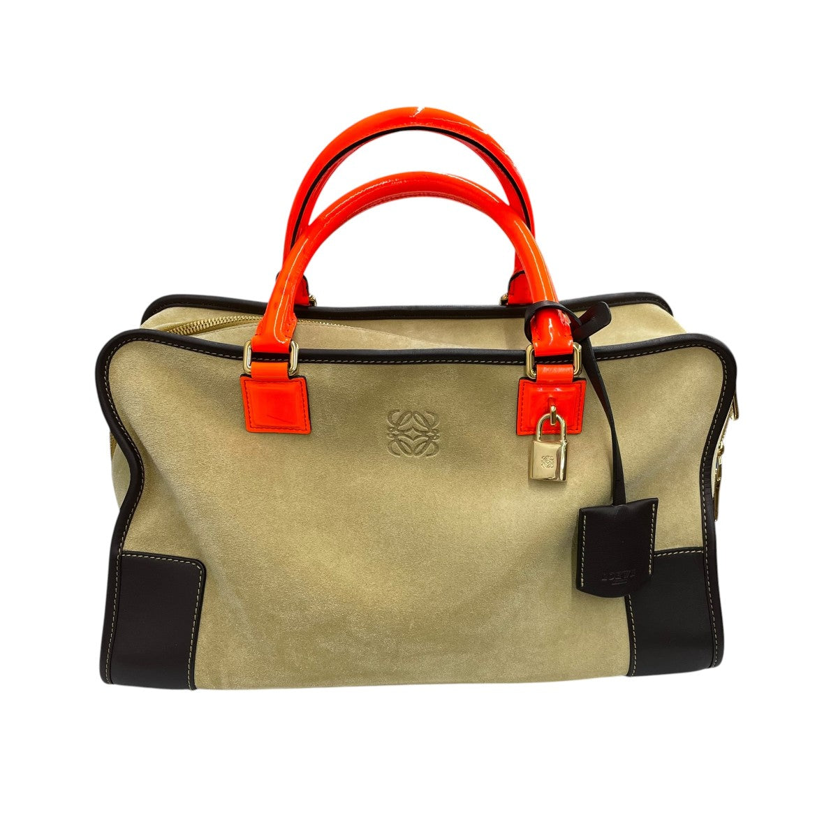 LOEWE アマソナ36ハンドバッグ 古着・中古-1枚目のアイテム画像