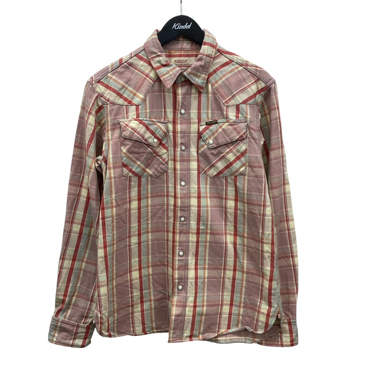 KAPITAL チェックシャツK1909LS018 古着・中古-1枚目のアイテム画像