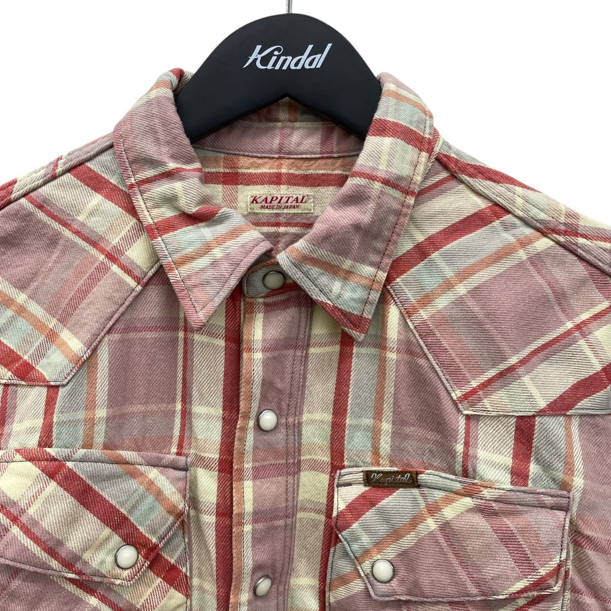 KAPITAL チェックシャツK1909LS018 古着・中古-3枚目のアイテム画像