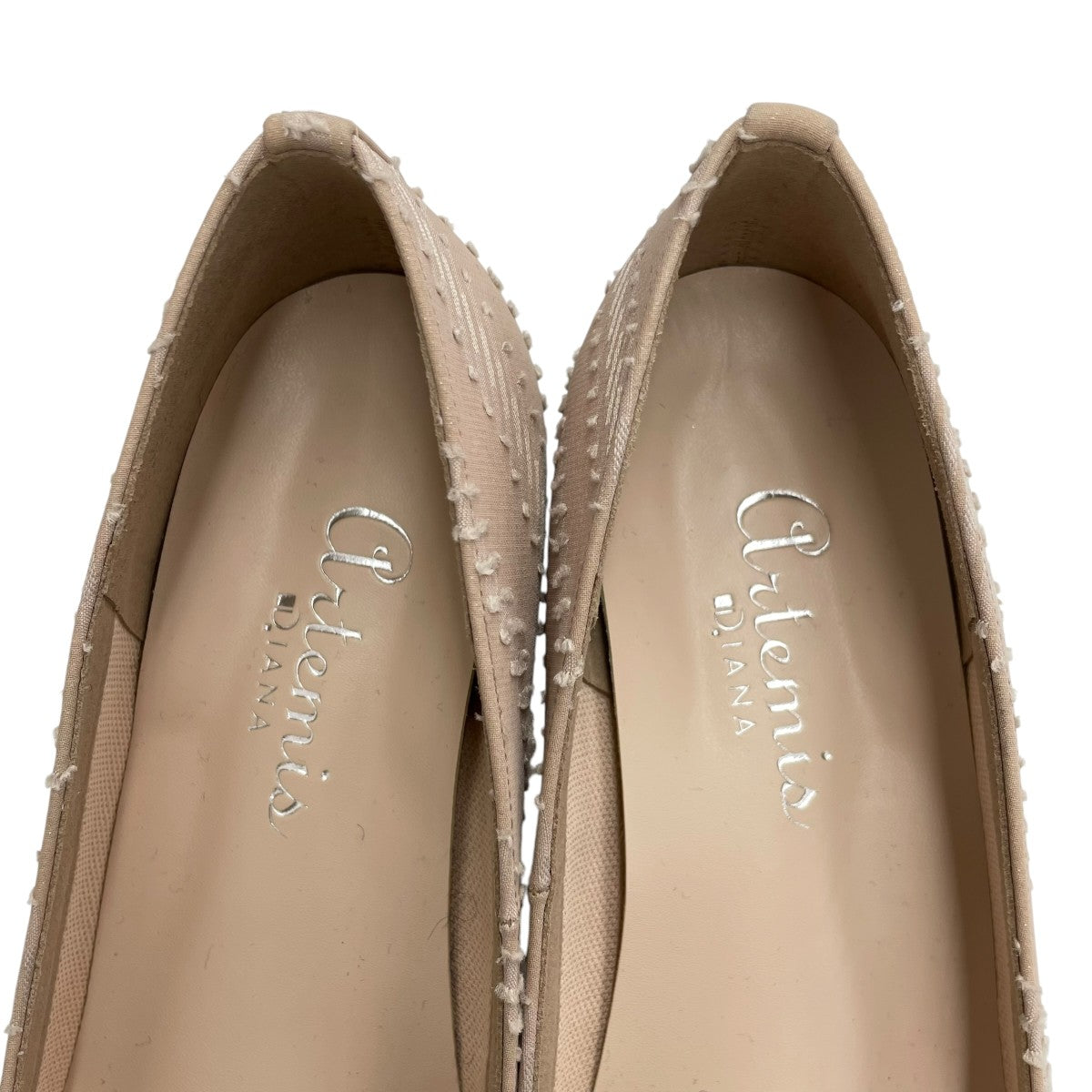 artemis by DIANA ビジューバックルポインテッドトゥハイヒールパンプス 古着・中古-5枚目のアイテム画像