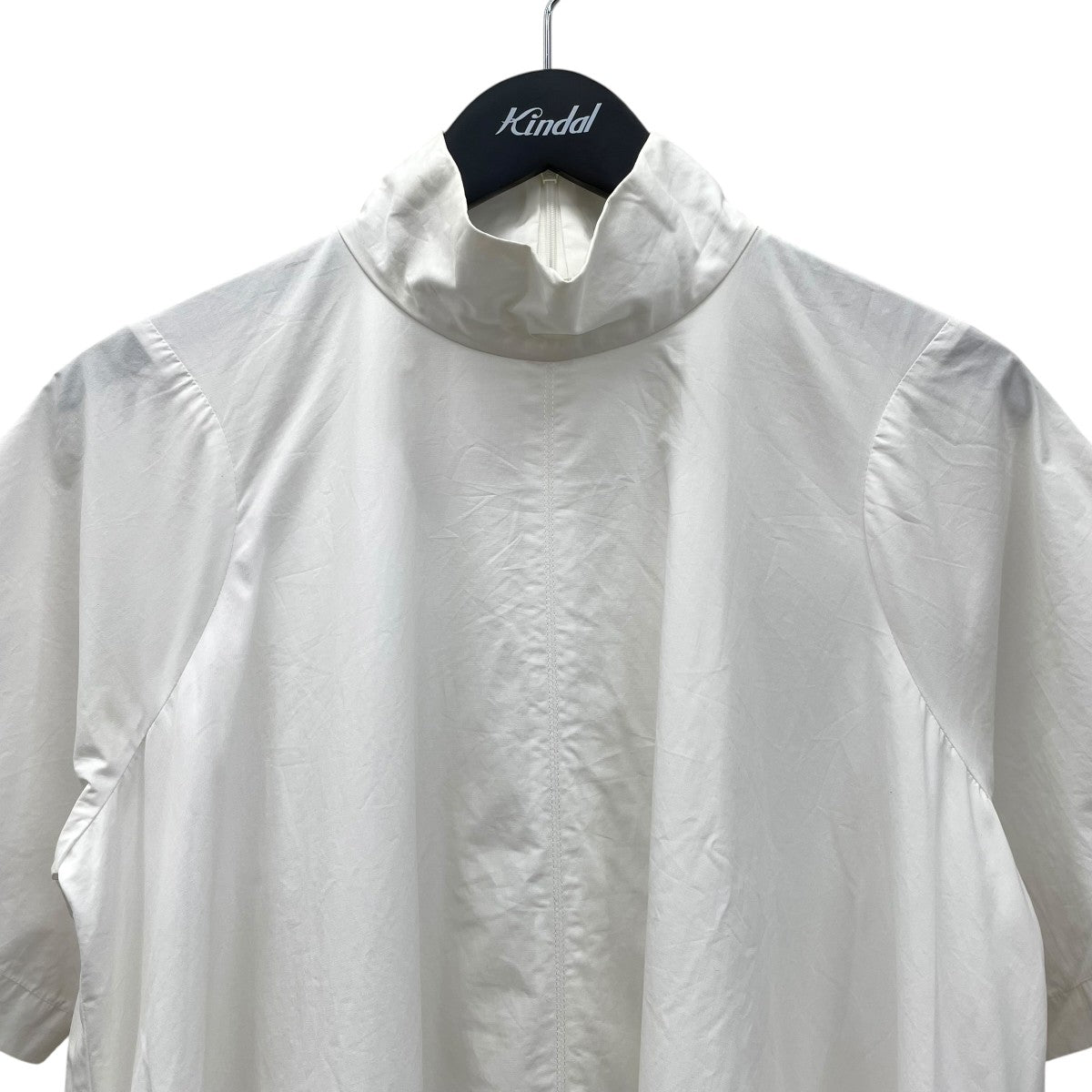 CLANE 11112-5052 UP NECK FLARE ONE PIECE 古着・中古-3枚目のアイテム画像
