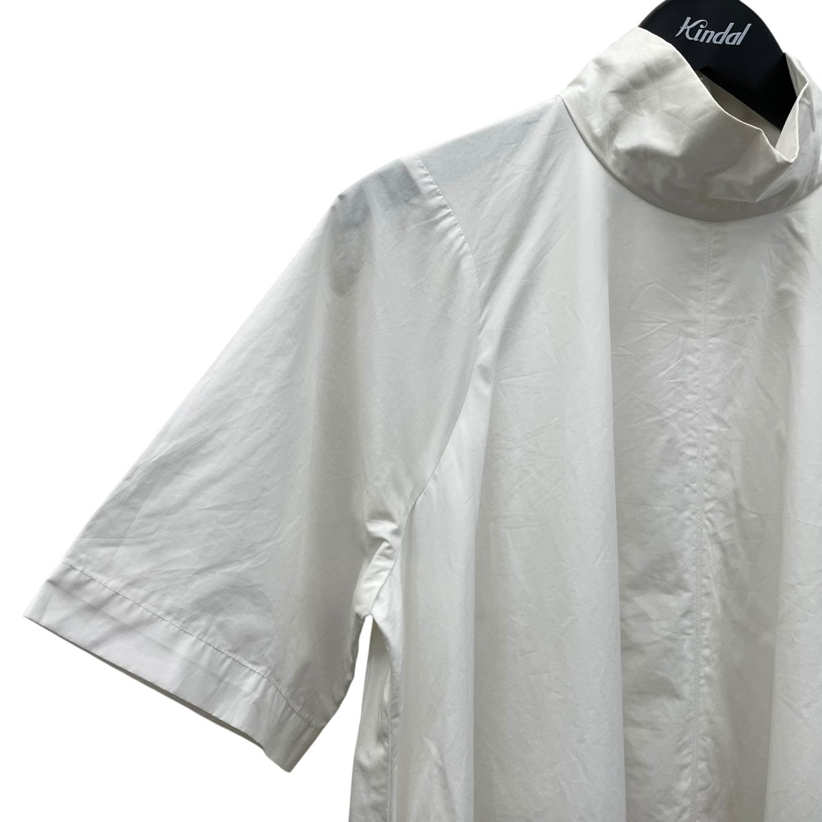 CLANE 11112-5052 UP NECK FLARE ONE PIECE 古着・中古-4枚目のアイテム画像