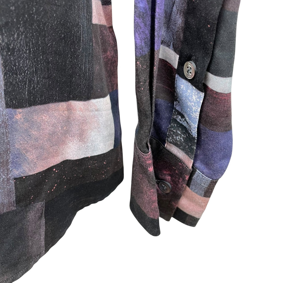 Paul Smith COLLECTION カラーブロックプリントシャツPN-CR-72608 古着・中古-4枚目のアイテム画像