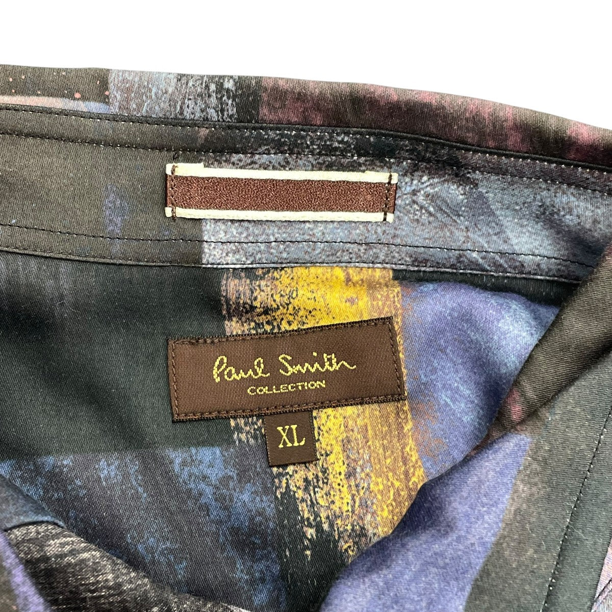 Paul Smith COLLECTION カラーブロックプリントシャツPN-CR-72608 古着・中古-5枚目のアイテム画像