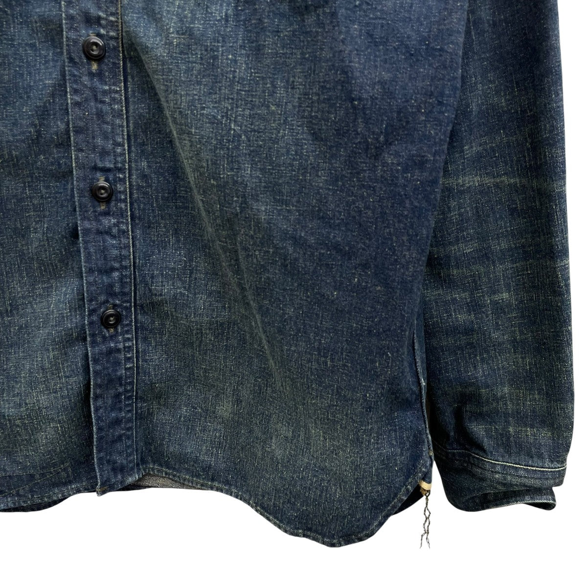 RRL(ダブルアールエル) SELVEDGE DENIM WORK SHIRTデニムシャツ