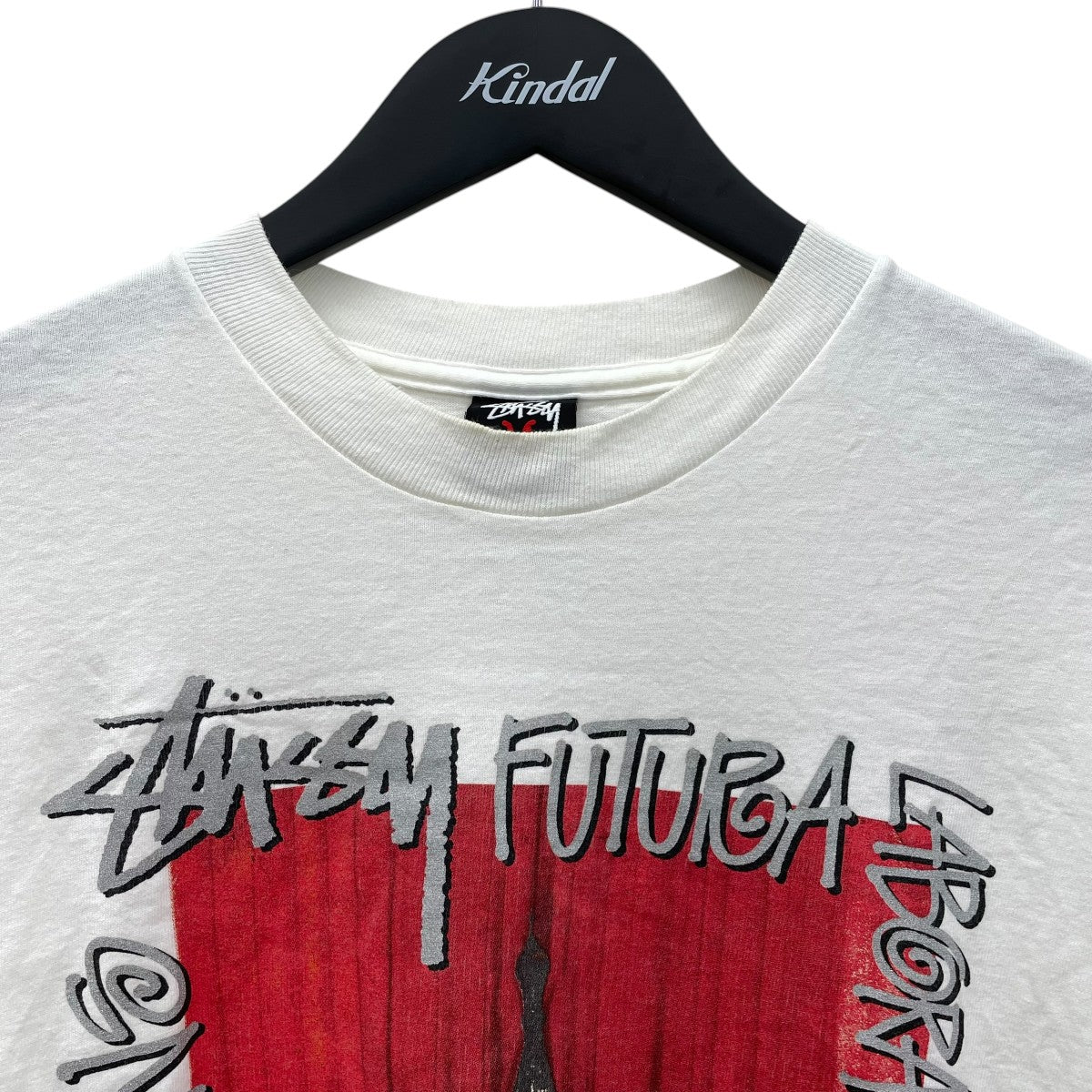 stussy×FUTURA 半袖カットソー 古着・中古-3枚目のアイテム画像