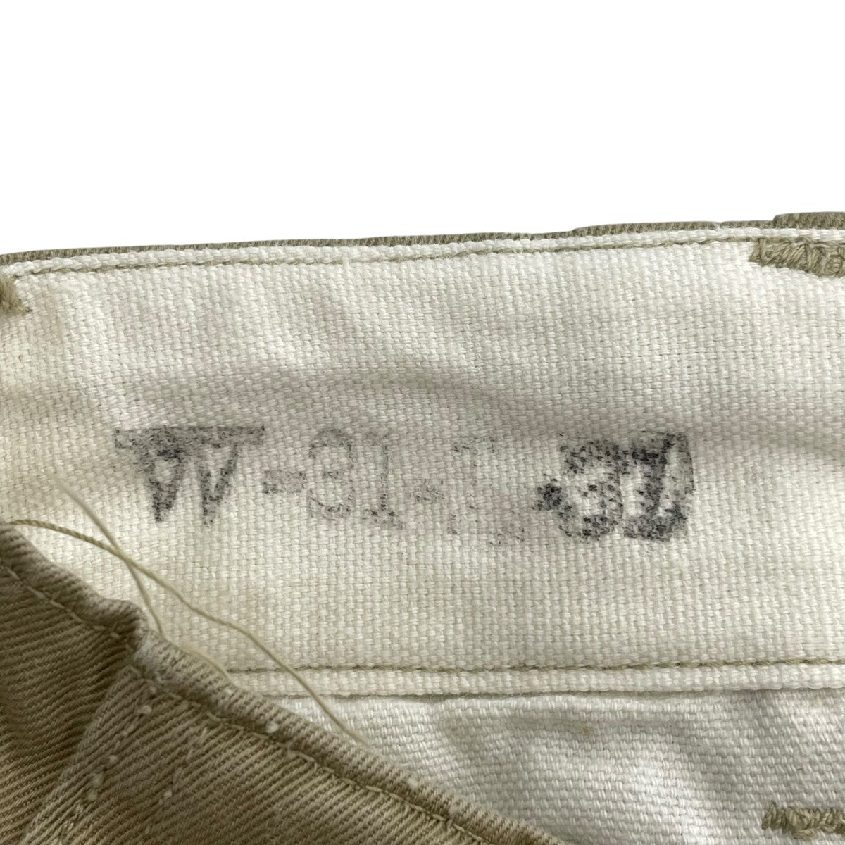 US ARMY M-45 両玉縁 40s〜50sチノパンツ 古着・中古-6枚目のアイテム画像