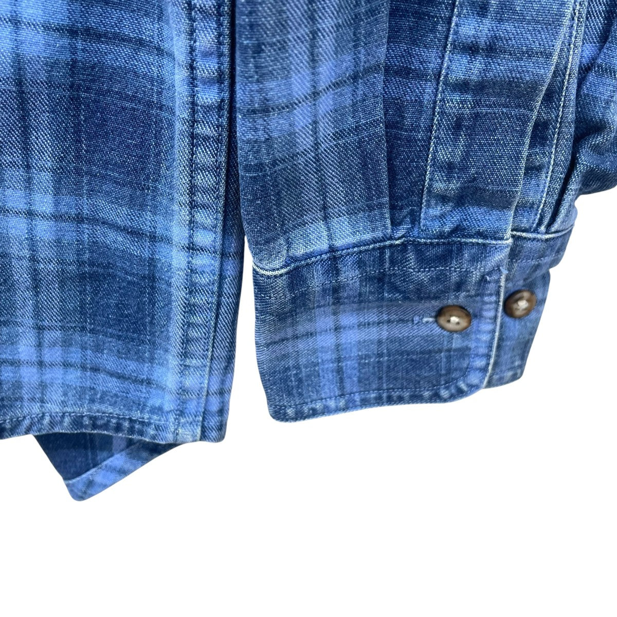 L．L．Bean 90sチェックシャツ 古着・中古-4枚目のアイテム画像