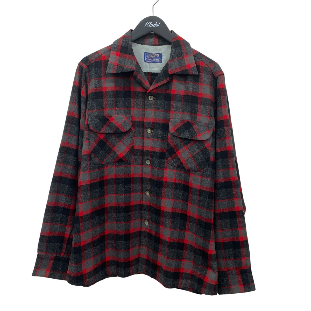 PENDLETON 50sチェックシャツ 古着・中古-1枚目のアイテム画像