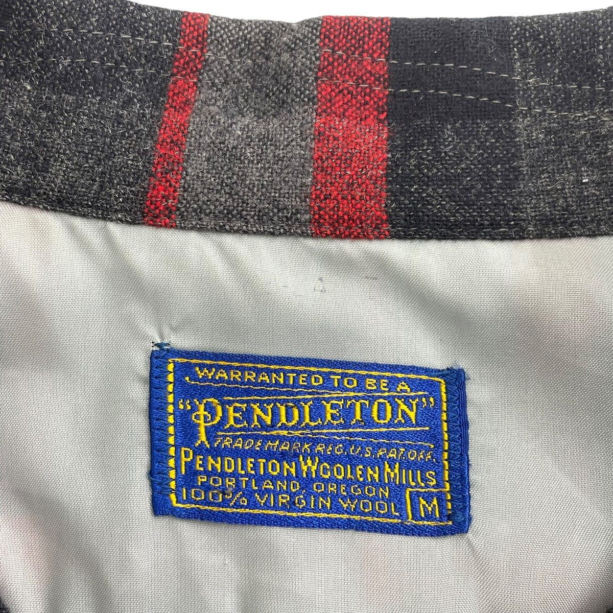 PENDLETON 50sチェックシャツ 古着・中古-5枚目のアイテム画像