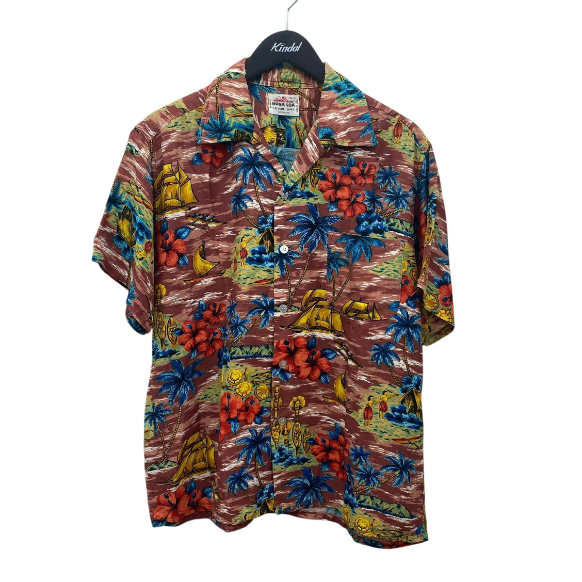 MONA LOA 60sアロハシャツ 古着・中古-1枚目のアイテム画像