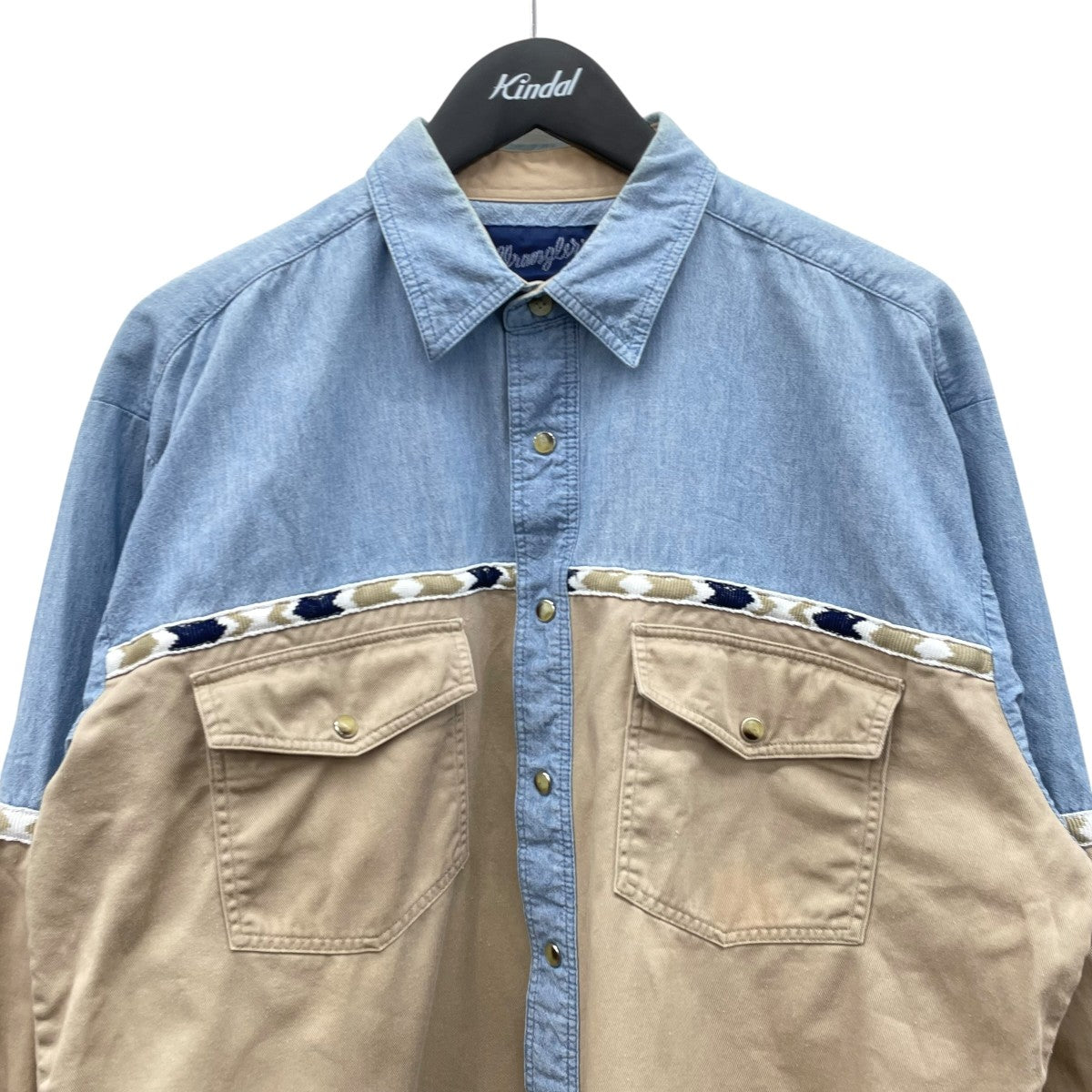 Wrangler シャツ 古着・中古-3枚目のアイテム画像