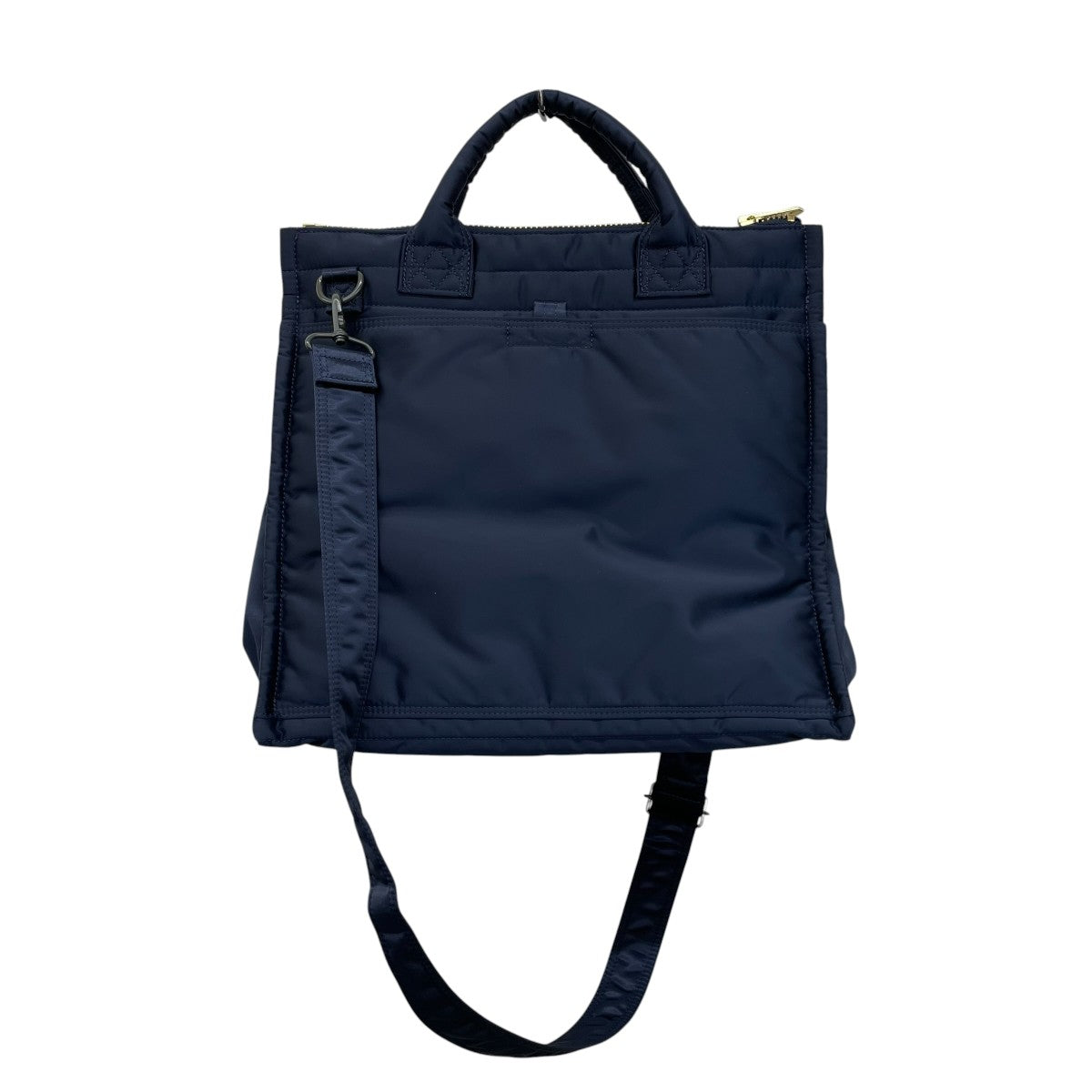PORTER TANKER SQUARE TOTE BAG(L)2WAYバッグ 古着・中古-2枚目のアイテム画像
