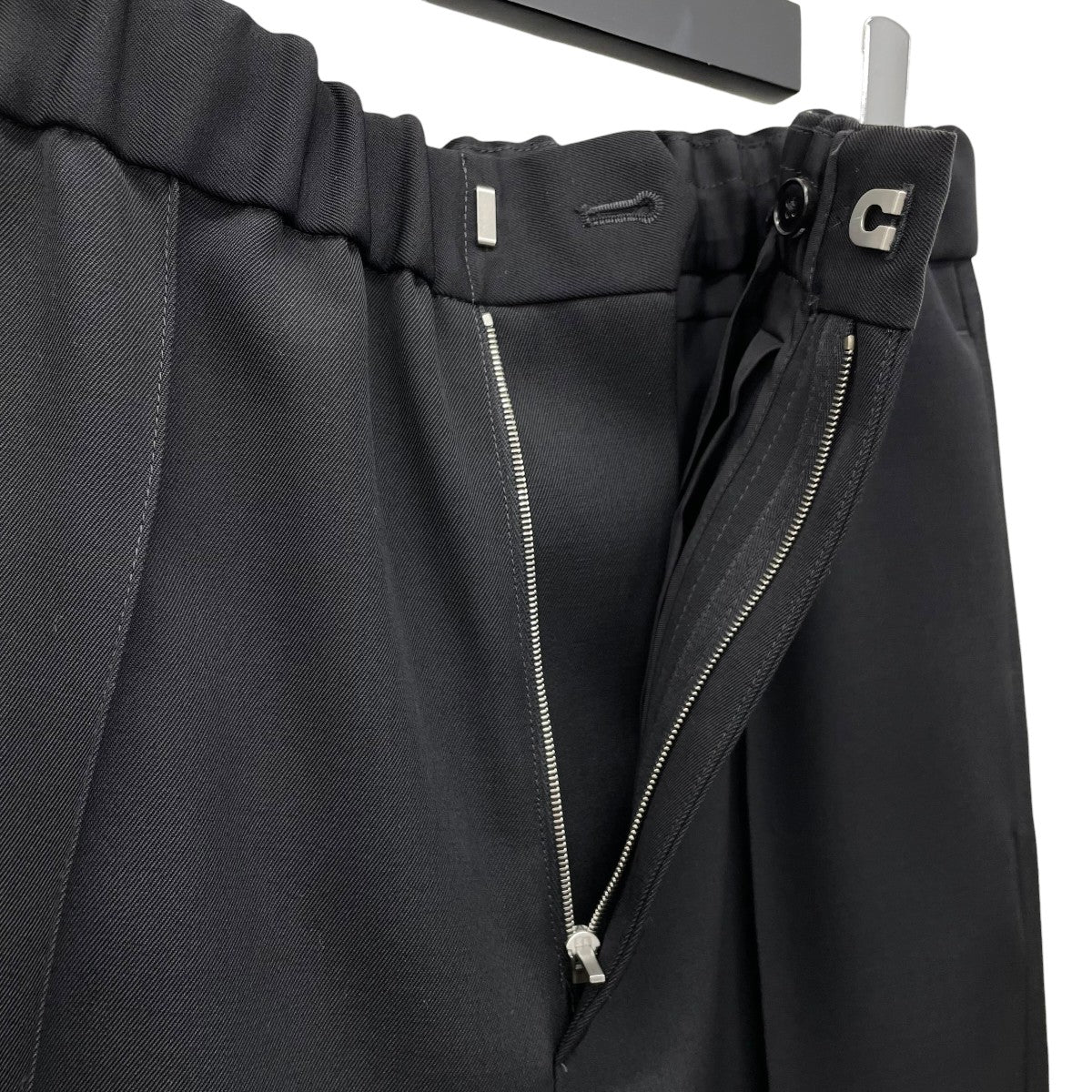 JIL SANDER ウールギャバジン リラックス テーパードパンツ J21KA0251 J40002 古着・中古-5枚目のアイテム画像