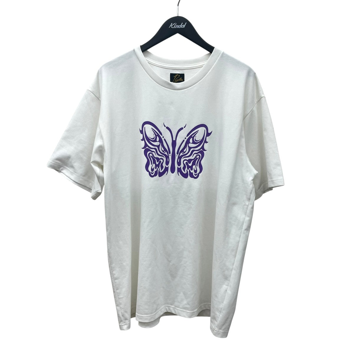 Needles ×Kae Tanaka S／S Crew Neck TeeTシャツQV433 古着・中古-1枚目のアイテム画像