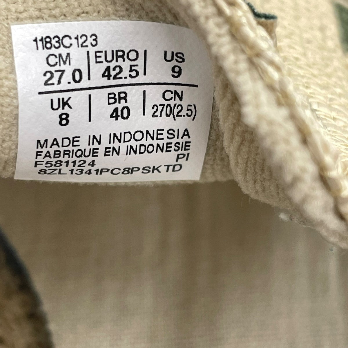 Onitsuka Tiger MEXICO 66 SABOTシューズ1183C123 古着・中古-7枚目のアイテム画像