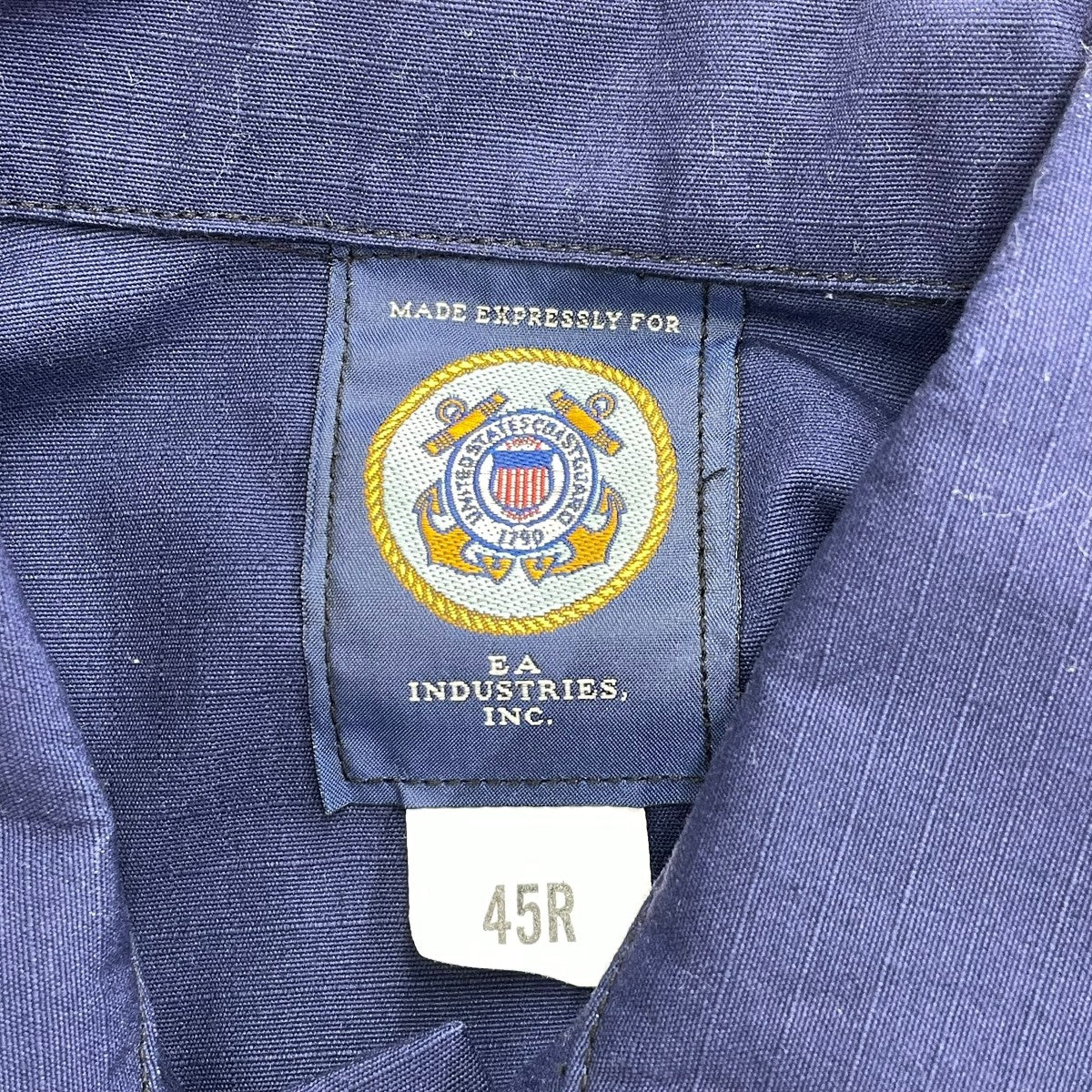 MILITARY 米軍 沿岸警備隊ジャケット8415-01-587-4298 古着・中古-5枚目のアイテム画像