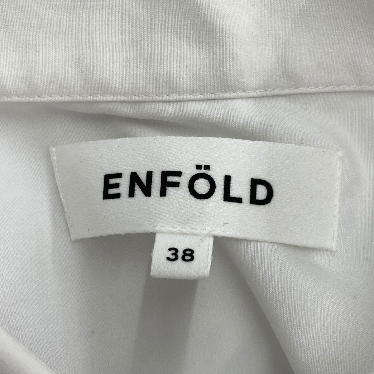 ENFOLD(エンフォルド) シャツ300GA230-2450 300GA230-2450 ホワイト