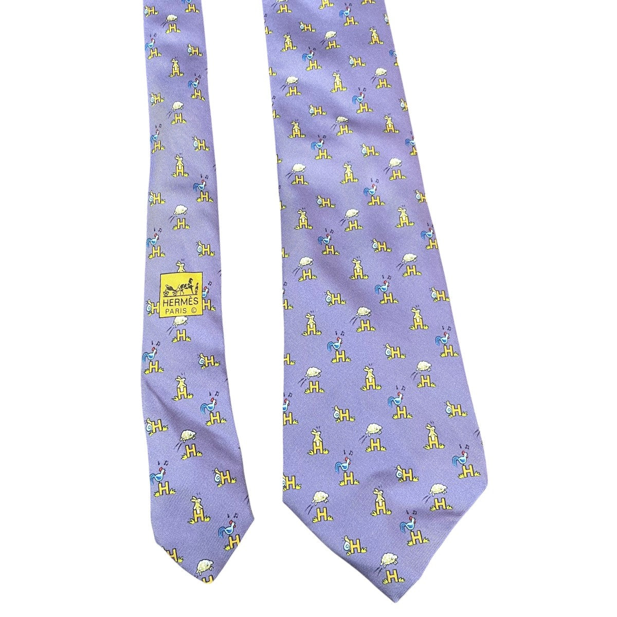 HERMES ネクタイ 古着・中古-2枚目のアイテム画像
