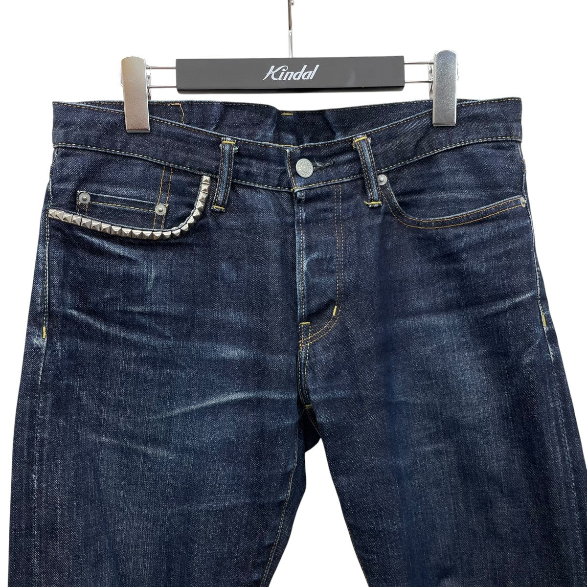 Hysteric Glamour スタッズデニムパンツ0233AP122 古着・中古-3枚目のアイテム画像