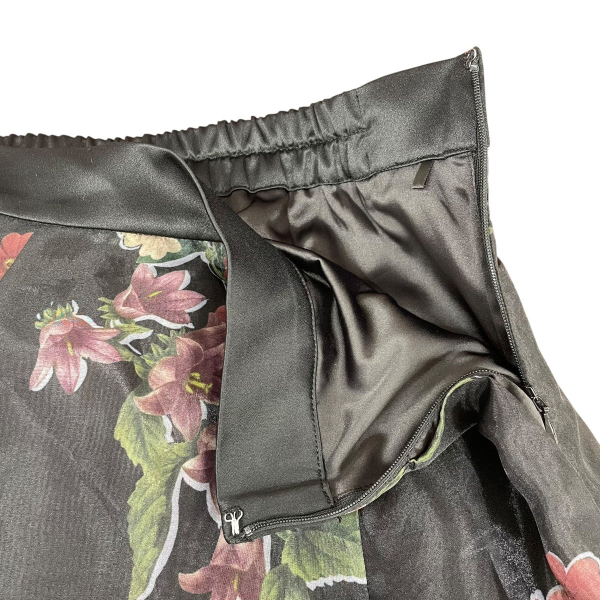 FLOWER ORGANDY FLARE SKIRTスカート02410921090