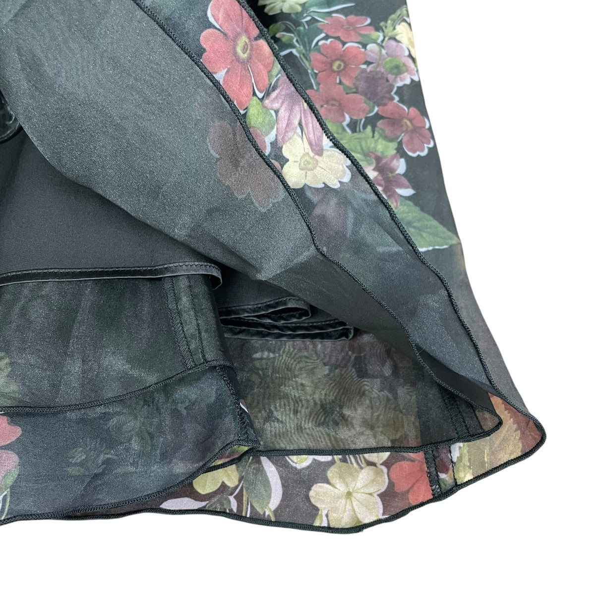 FLOWER ORGANDY FLARE SKIRTスカート02410921090