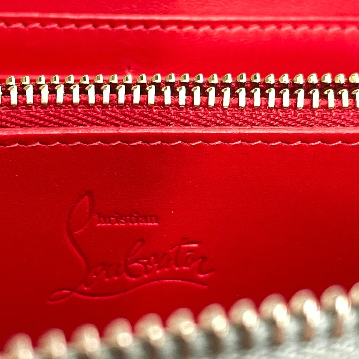 Christian Louboutin ラウンドジップ長財布 古着・中古-6枚目のアイテム画像