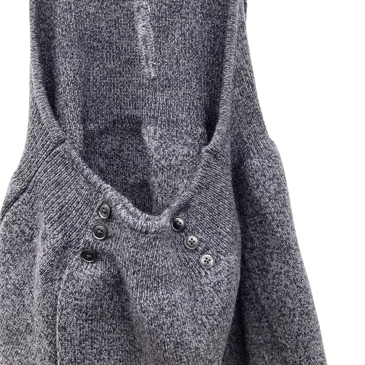 Halterneck Peplum Knitニット12610534