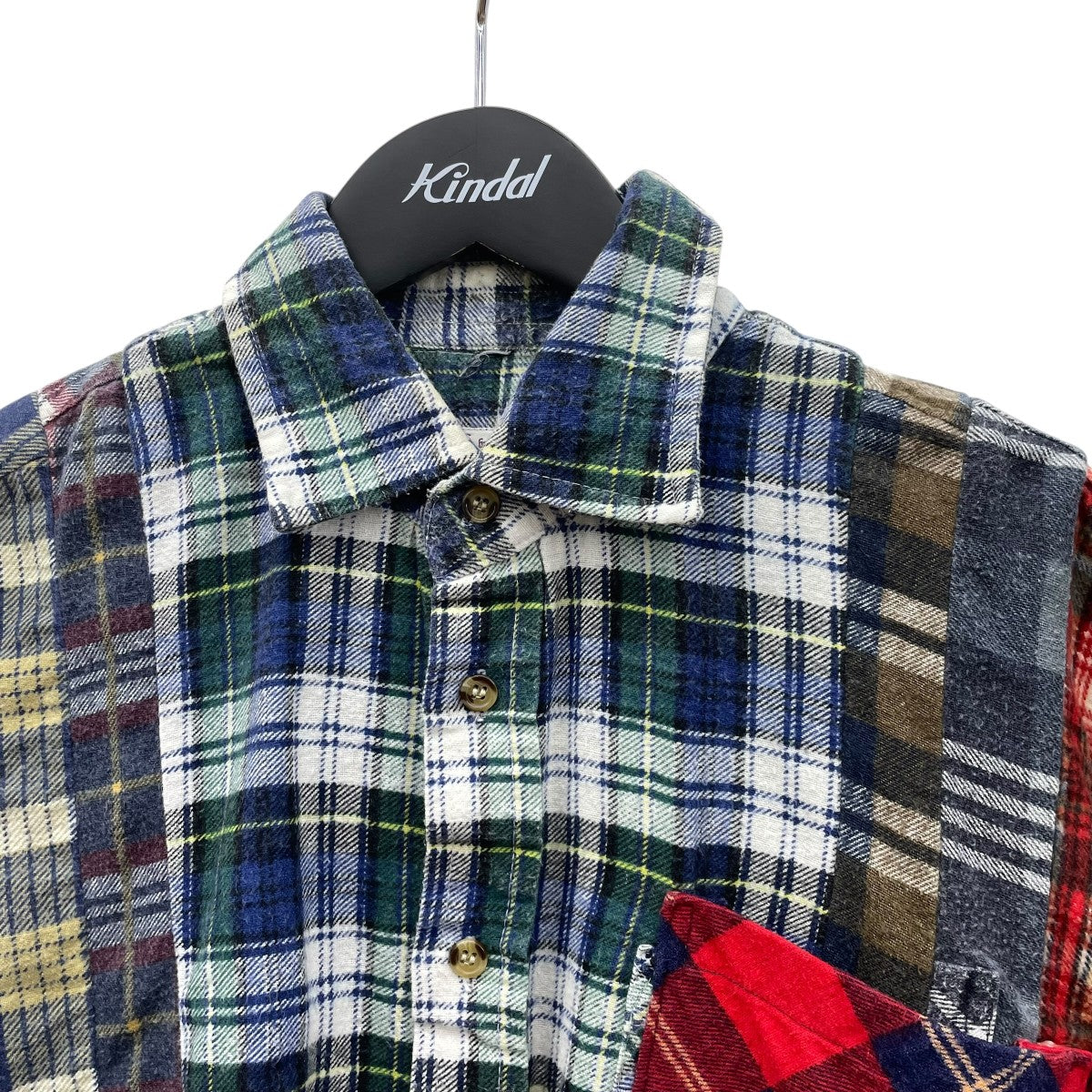 7 Cuts Shirtチェック長袖シャツFK280