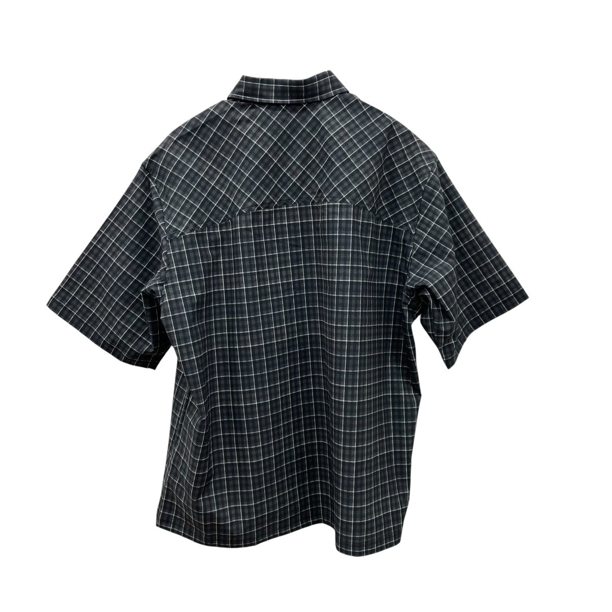 26SSAair Floweave Printed Check Short Sleeve Shirt半袖シャツ