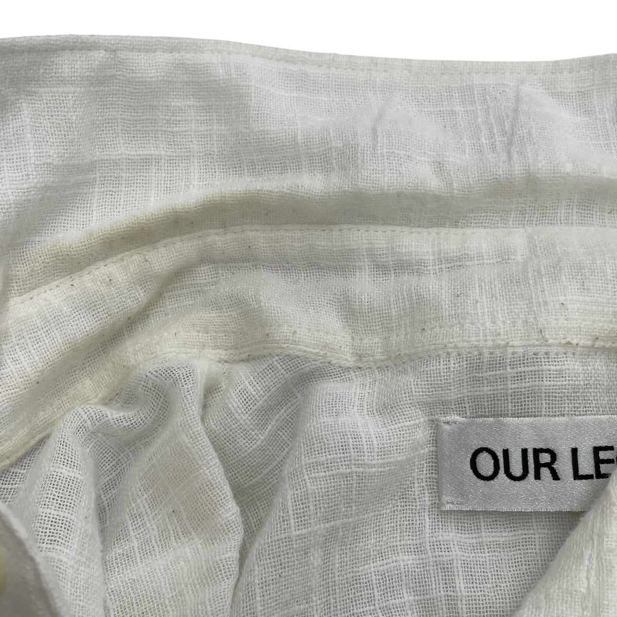 COCOSHIRT Off White長袖シャツM2222CW