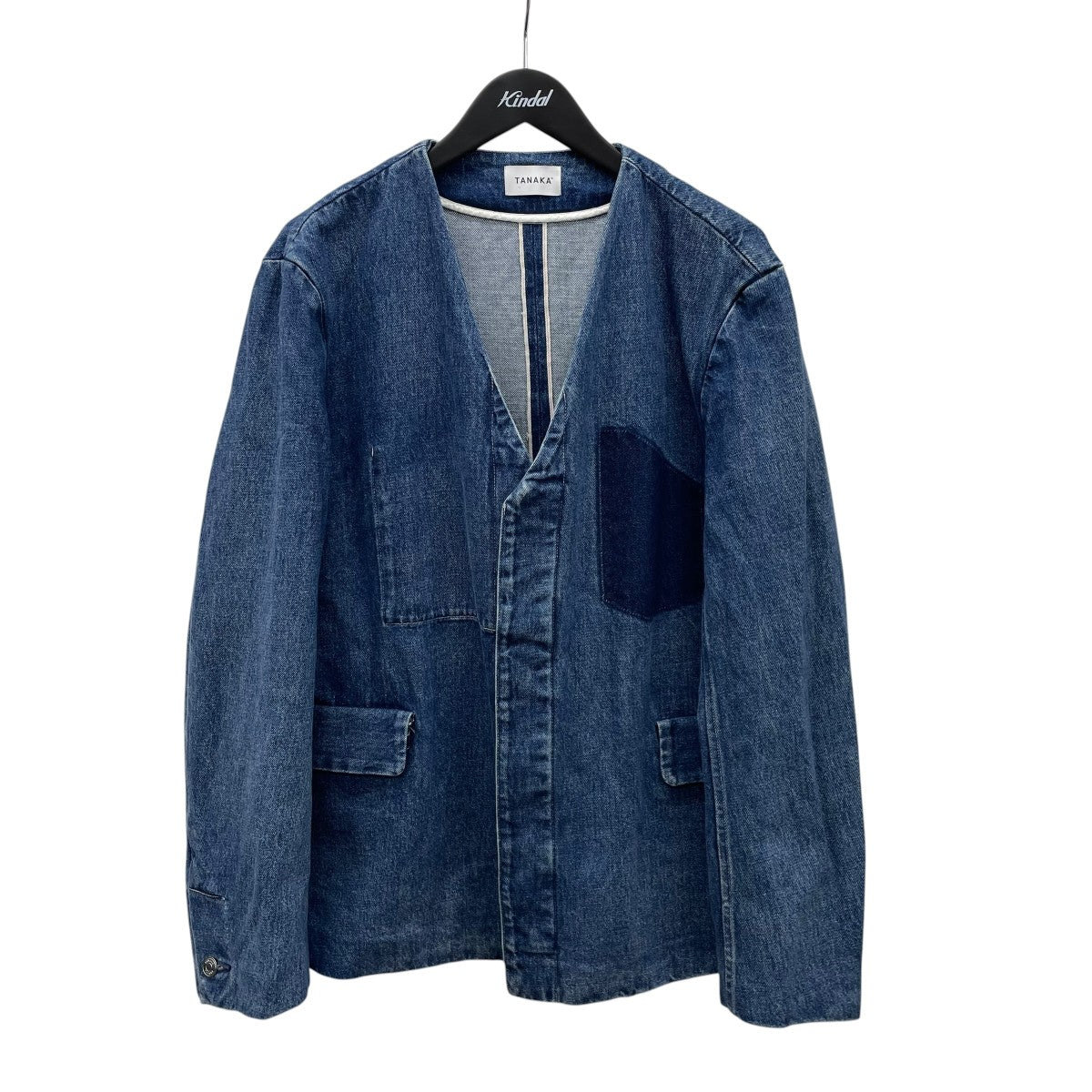 NO COLLAR JEAN JACKETノーカラーデニムジャケットST-127NC