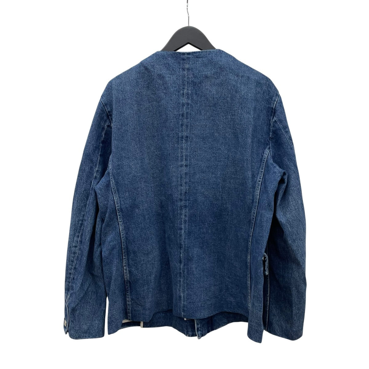 NO COLLAR JEAN JACKETノーカラーデニムジャケットST-127NC