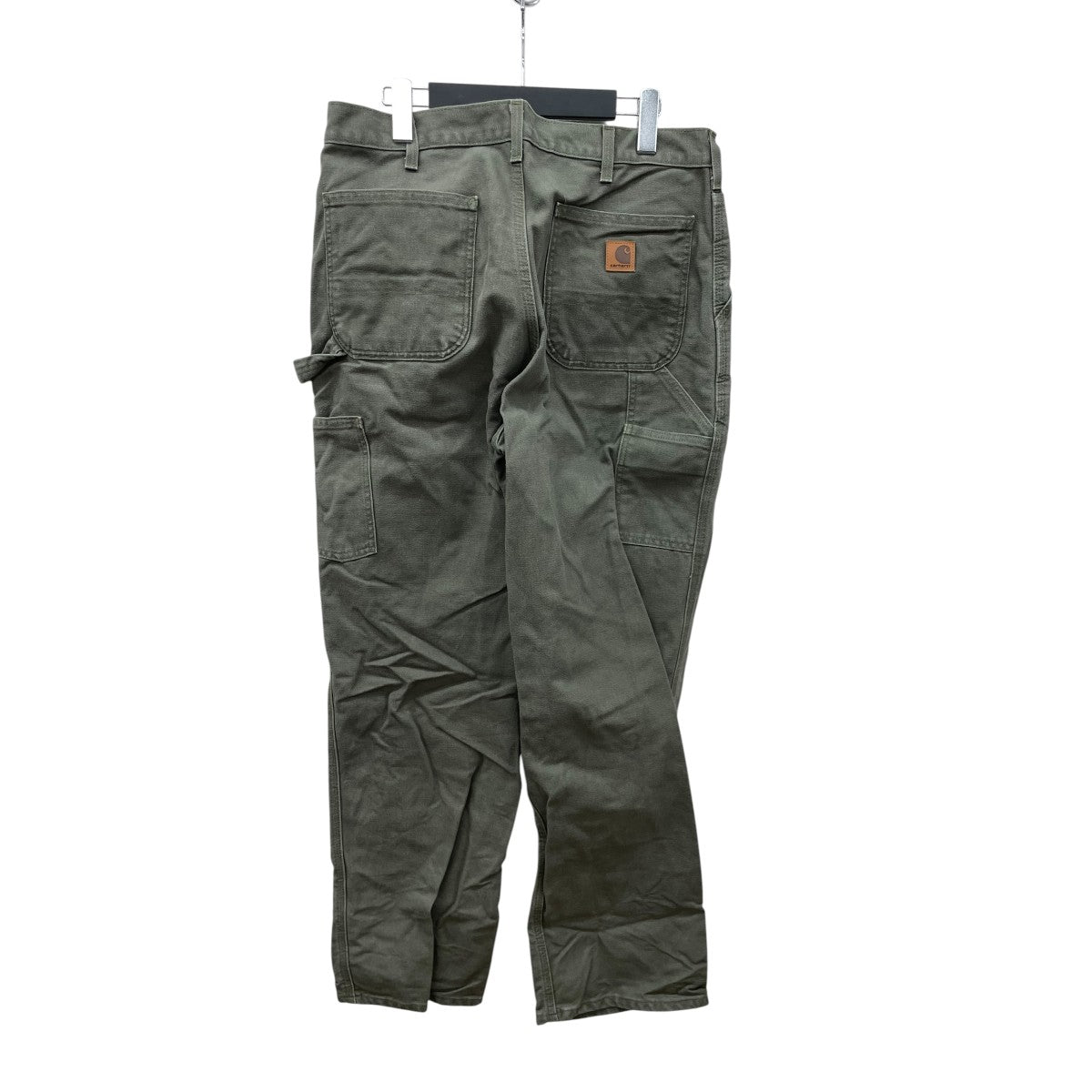 WASHED DUCK WORK DUNGAREE PANTMOSSペインターパンツ1021605